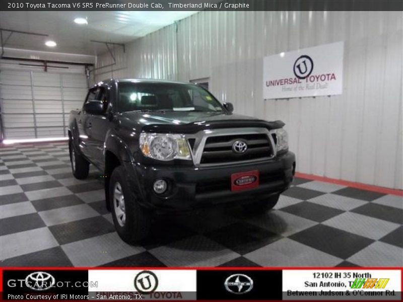 Timberland Mica / Graphite 2010 Toyota Tacoma V6 SR5 PreRunner Double Cab