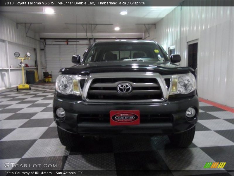 Timberland Mica / Graphite 2010 Toyota Tacoma V6 SR5 PreRunner Double Cab