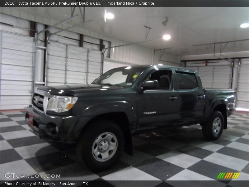 Timberland Mica / Graphite 2010 Toyota Tacoma V6 SR5 PreRunner Double Cab