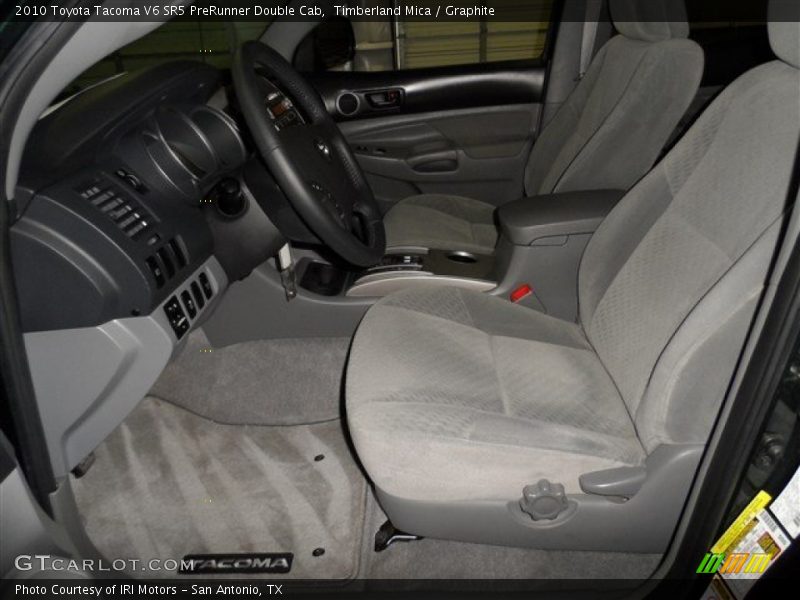 Timberland Mica / Graphite 2010 Toyota Tacoma V6 SR5 PreRunner Double Cab