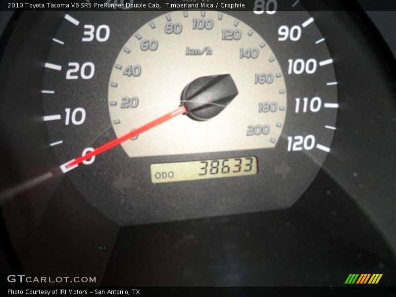 Timberland Mica / Graphite 2010 Toyota Tacoma V6 SR5 PreRunner Double Cab