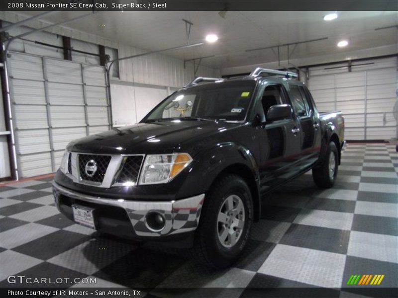 Super Black / Steel 2008 Nissan Frontier SE Crew Cab