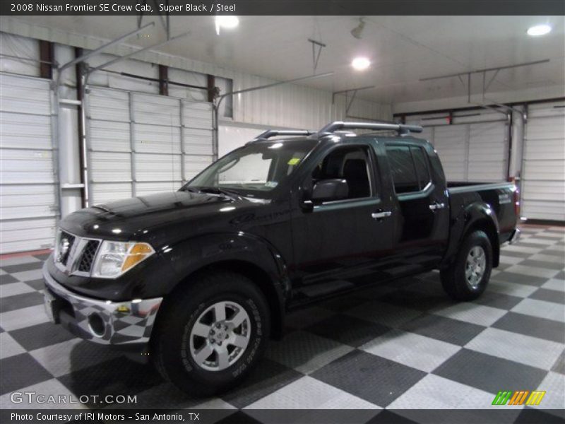 Super Black / Steel 2008 Nissan Frontier SE Crew Cab