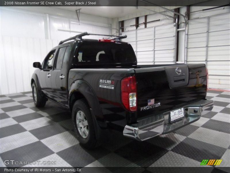 Super Black / Steel 2008 Nissan Frontier SE Crew Cab