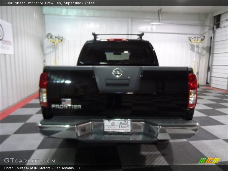 Super Black / Steel 2008 Nissan Frontier SE Crew Cab