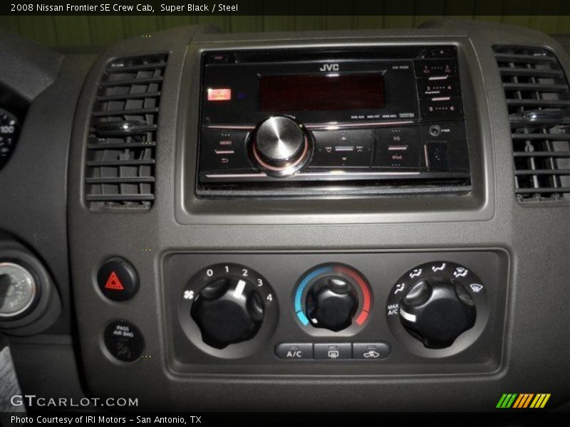 Super Black / Steel 2008 Nissan Frontier SE Crew Cab