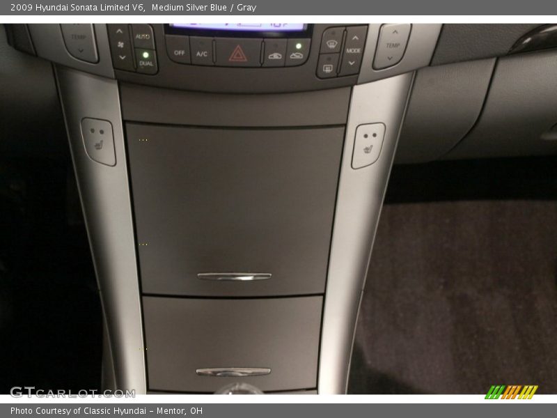 Medium Silver Blue / Gray 2009 Hyundai Sonata Limited V6