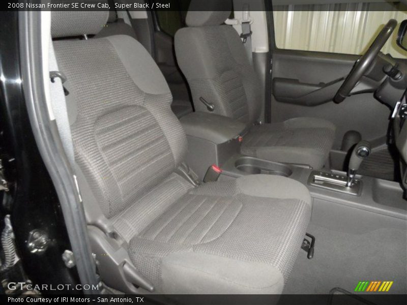 Super Black / Steel 2008 Nissan Frontier SE Crew Cab