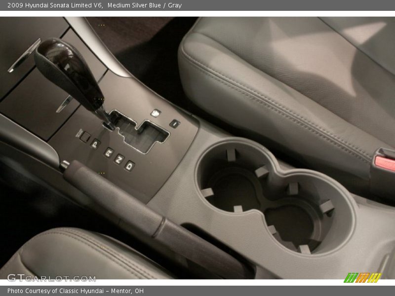 Medium Silver Blue / Gray 2009 Hyundai Sonata Limited V6