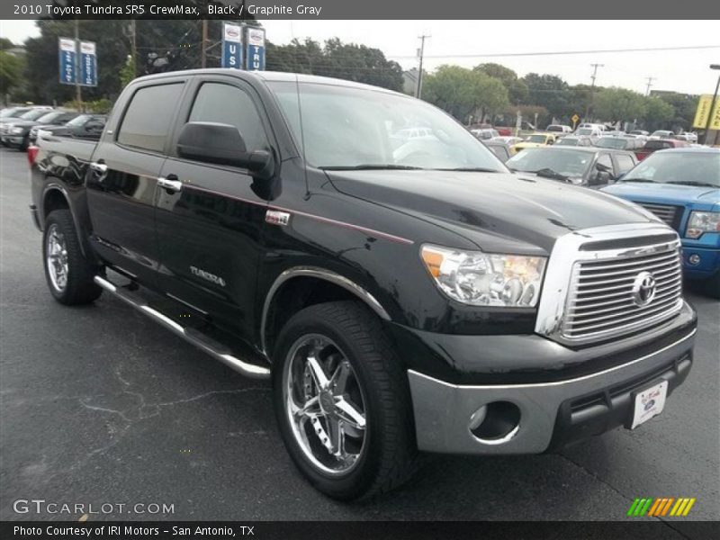 Black / Graphite Gray 2010 Toyota Tundra SR5 CrewMax