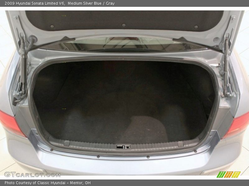 Medium Silver Blue / Gray 2009 Hyundai Sonata Limited V6