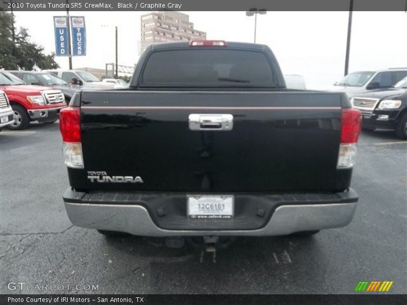 Black / Graphite Gray 2010 Toyota Tundra SR5 CrewMax