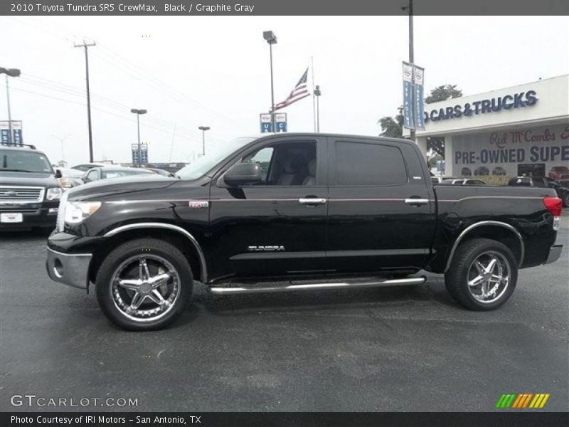 Black / Graphite Gray 2010 Toyota Tundra SR5 CrewMax
