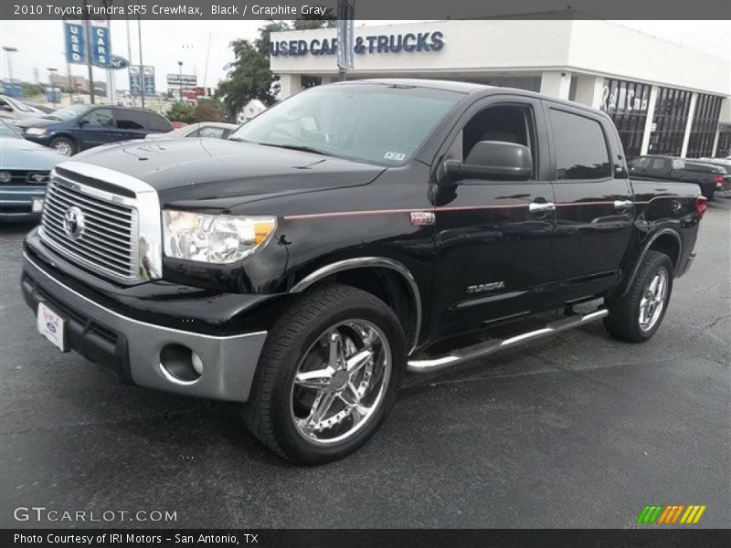 Black / Graphite Gray 2010 Toyota Tundra SR5 CrewMax