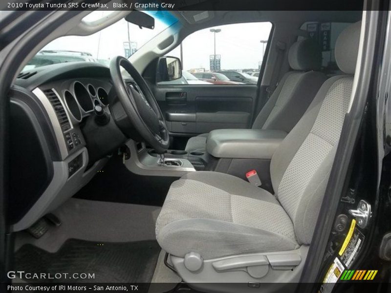 Black / Graphite Gray 2010 Toyota Tundra SR5 CrewMax