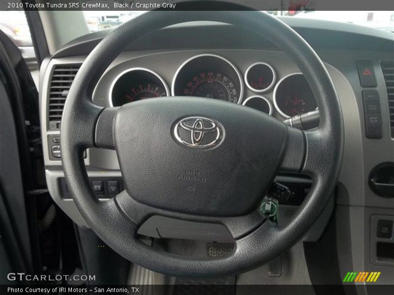 Black / Graphite Gray 2010 Toyota Tundra SR5 CrewMax
