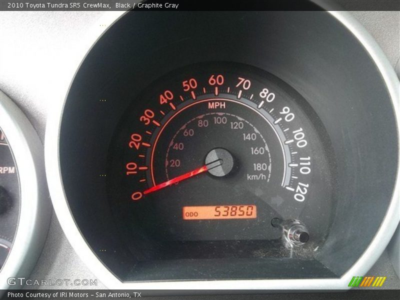 Black / Graphite Gray 2010 Toyota Tundra SR5 CrewMax