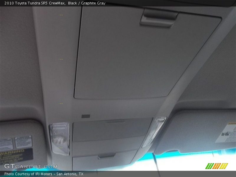 Black / Graphite Gray 2010 Toyota Tundra SR5 CrewMax