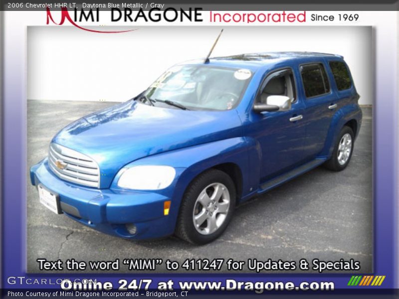 Daytona Blue Metallic / Gray 2006 Chevrolet HHR LT