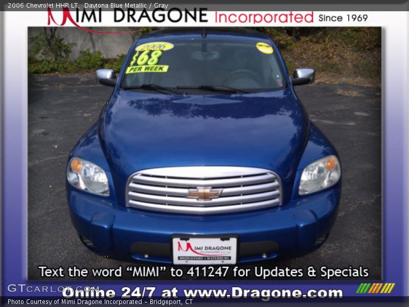Daytona Blue Metallic / Gray 2006 Chevrolet HHR LT