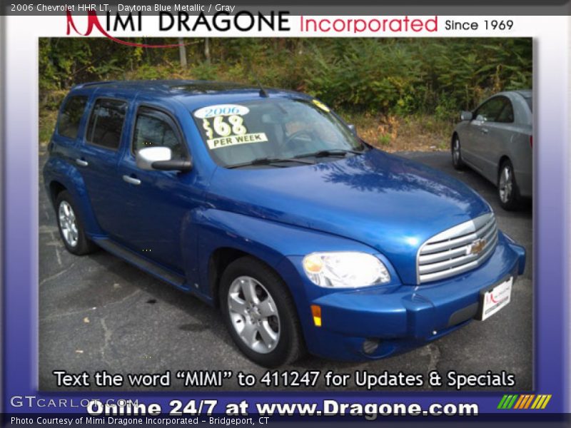Daytona Blue Metallic / Gray 2006 Chevrolet HHR LT
