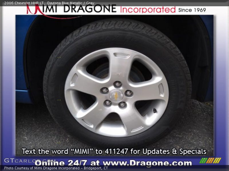 Daytona Blue Metallic / Gray 2006 Chevrolet HHR LT