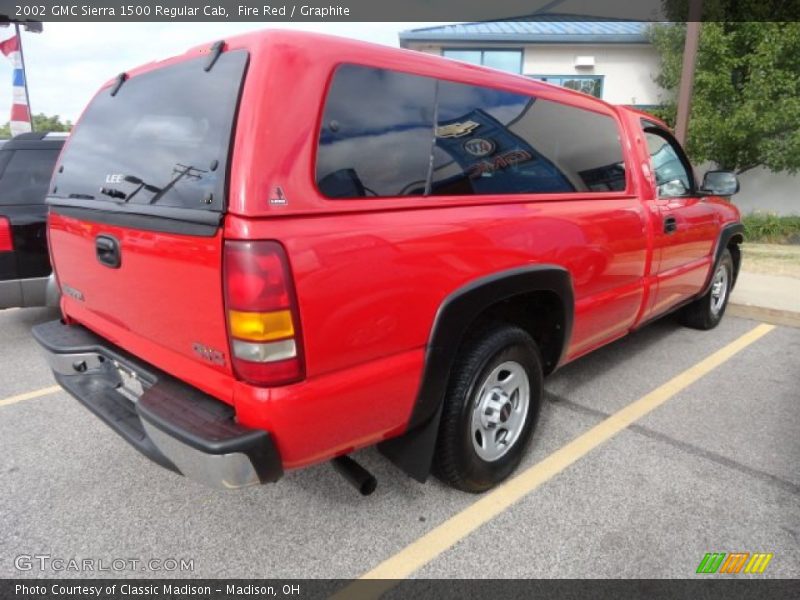  2002 Sierra 1500 Regular Cab Fire Red