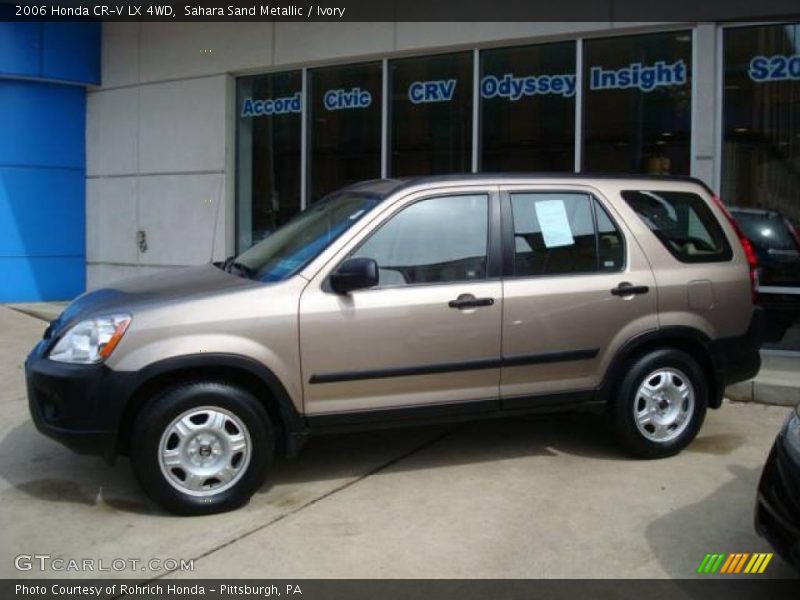 Sahara Sand Metallic / Ivory 2006 Honda CR-V LX 4WD