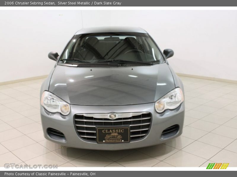 Silver Steel Metallic / Dark Slate Gray 2006 Chrysler Sebring Sedan