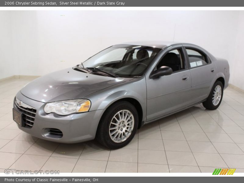 Silver Steel Metallic / Dark Slate Gray 2006 Chrysler Sebring Sedan