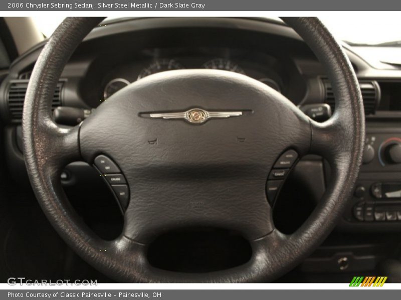 Silver Steel Metallic / Dark Slate Gray 2006 Chrysler Sebring Sedan