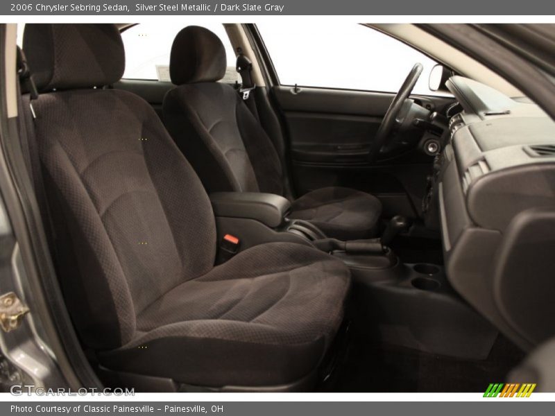 Silver Steel Metallic / Dark Slate Gray 2006 Chrysler Sebring Sedan