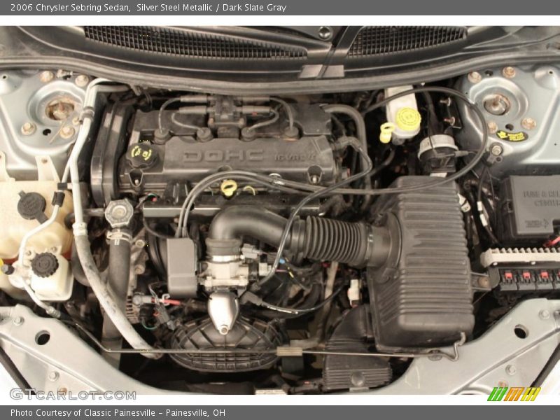 Silver Steel Metallic / Dark Slate Gray 2006 Chrysler Sebring Sedan