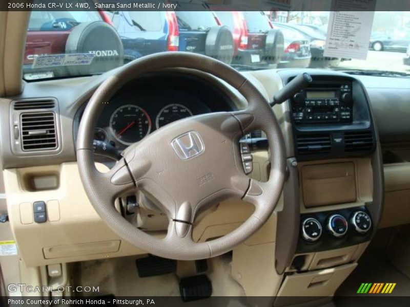 Sahara Sand Metallic / Ivory 2006 Honda CR-V LX 4WD
