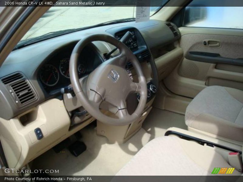 Sahara Sand Metallic / Ivory 2006 Honda CR-V LX 4WD