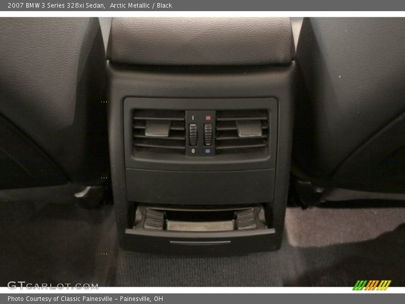 Arctic Metallic / Black 2007 BMW 3 Series 328xi Sedan