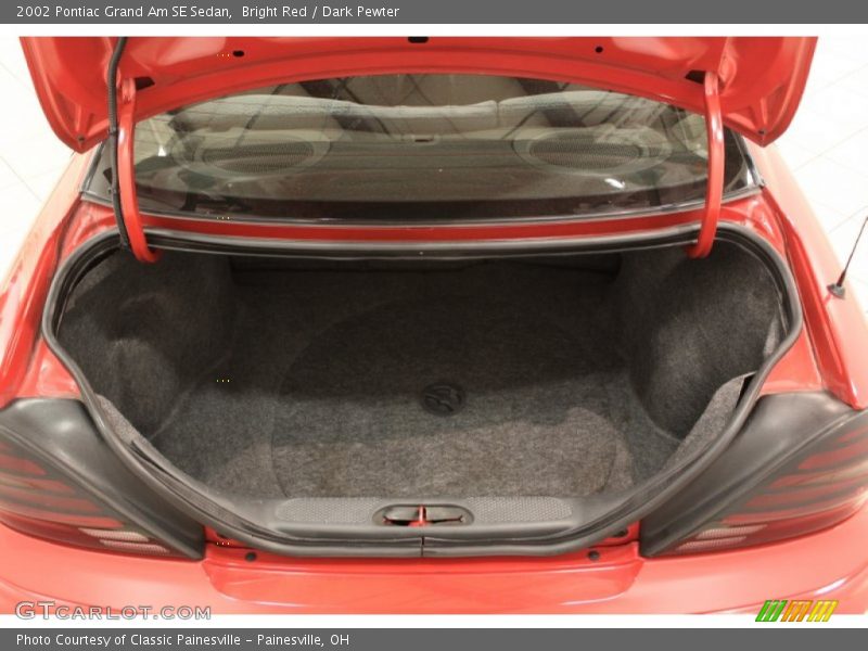 Bright Red / Dark Pewter 2002 Pontiac Grand Am SE Sedan