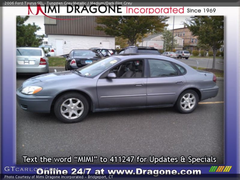 Tungsten Grey Metallic / Medium/Dark Flint Grey 2006 Ford Taurus SEL