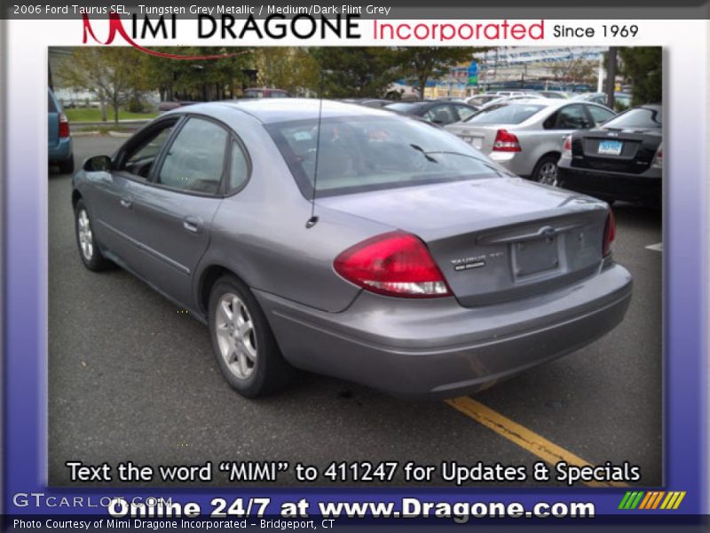 Tungsten Grey Metallic / Medium/Dark Flint Grey 2006 Ford Taurus SEL