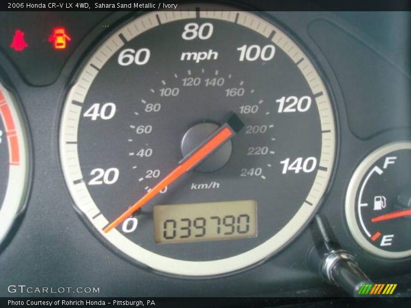 Sahara Sand Metallic / Ivory 2006 Honda CR-V LX 4WD
