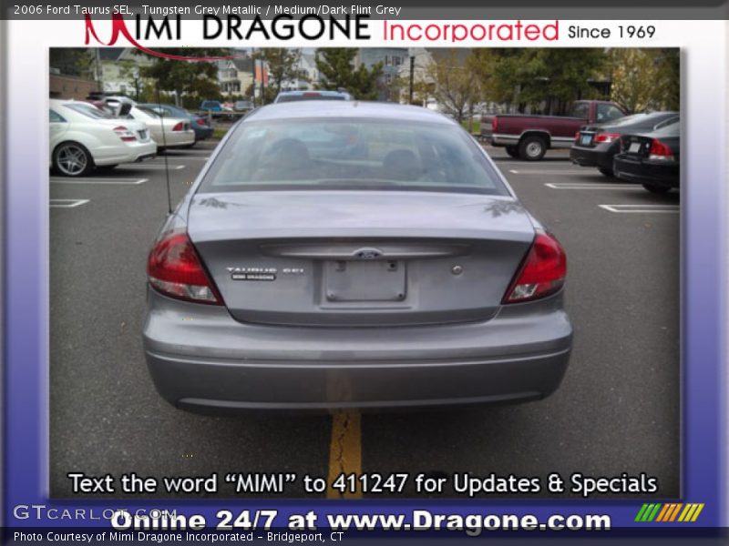 Tungsten Grey Metallic / Medium/Dark Flint Grey 2006 Ford Taurus SEL
