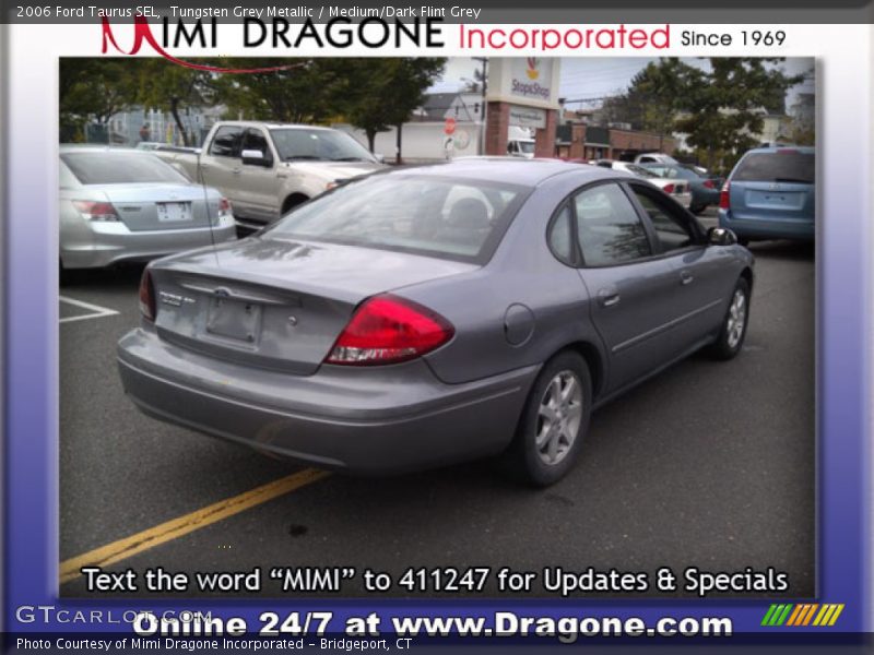 Tungsten Grey Metallic / Medium/Dark Flint Grey 2006 Ford Taurus SEL