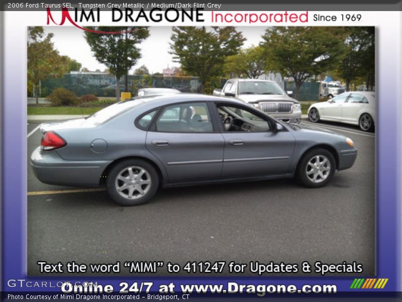 Tungsten Grey Metallic / Medium/Dark Flint Grey 2006 Ford Taurus SEL
