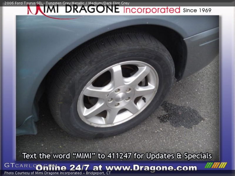 Tungsten Grey Metallic / Medium/Dark Flint Grey 2006 Ford Taurus SEL