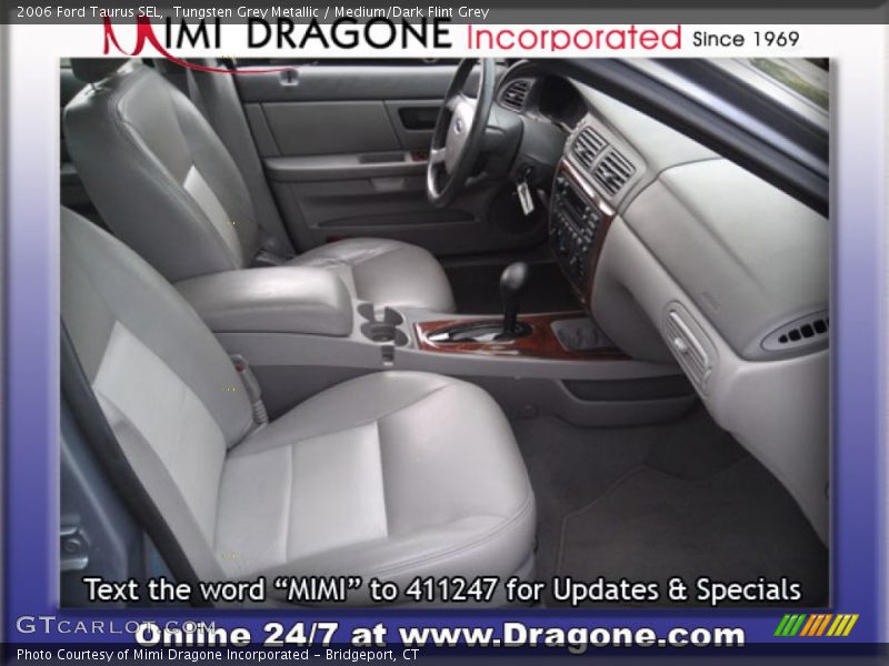 Tungsten Grey Metallic / Medium/Dark Flint Grey 2006 Ford Taurus SEL
