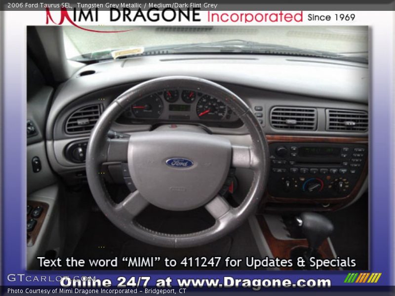 Tungsten Grey Metallic / Medium/Dark Flint Grey 2006 Ford Taurus SEL
