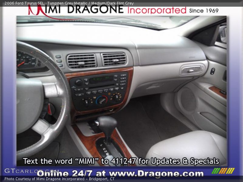 Tungsten Grey Metallic / Medium/Dark Flint Grey 2006 Ford Taurus SEL
