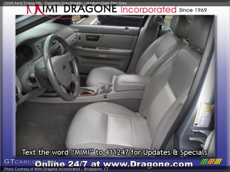 Tungsten Grey Metallic / Medium/Dark Flint Grey 2006 Ford Taurus SEL