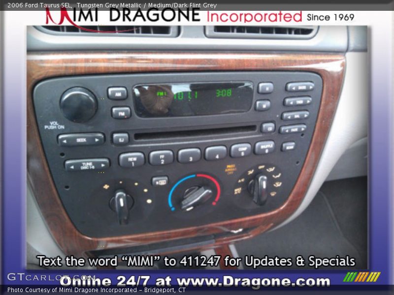 Tungsten Grey Metallic / Medium/Dark Flint Grey 2006 Ford Taurus SEL