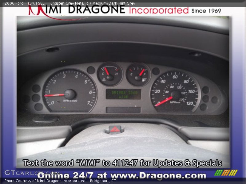 Tungsten Grey Metallic / Medium/Dark Flint Grey 2006 Ford Taurus SEL